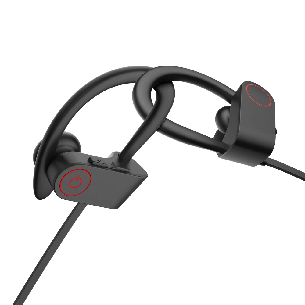 Беспроводные Bluetooth наушники, Bluetooth 5,0, гарнитура с ушным крюком, водонепроницаемые, спортивные, стерео, Bluetooth, наушники с микрофоном, A8