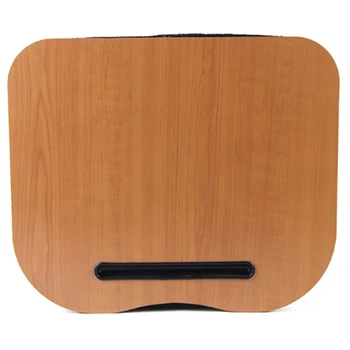 

Desk Bed Cushion Knee Lap Handy Computer Reading Writing Table Tablet Tray Cup Holder Laptop Stand Cushion Desk Office Laptop Po