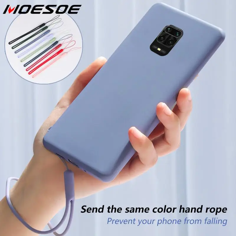 Жидкий силиконовый мягкий чехол для телефона Xiaomi Redmi Note 9 9s 8T 8 Pro 8A 7A Mi 10 9T A2 A3 Lite с
