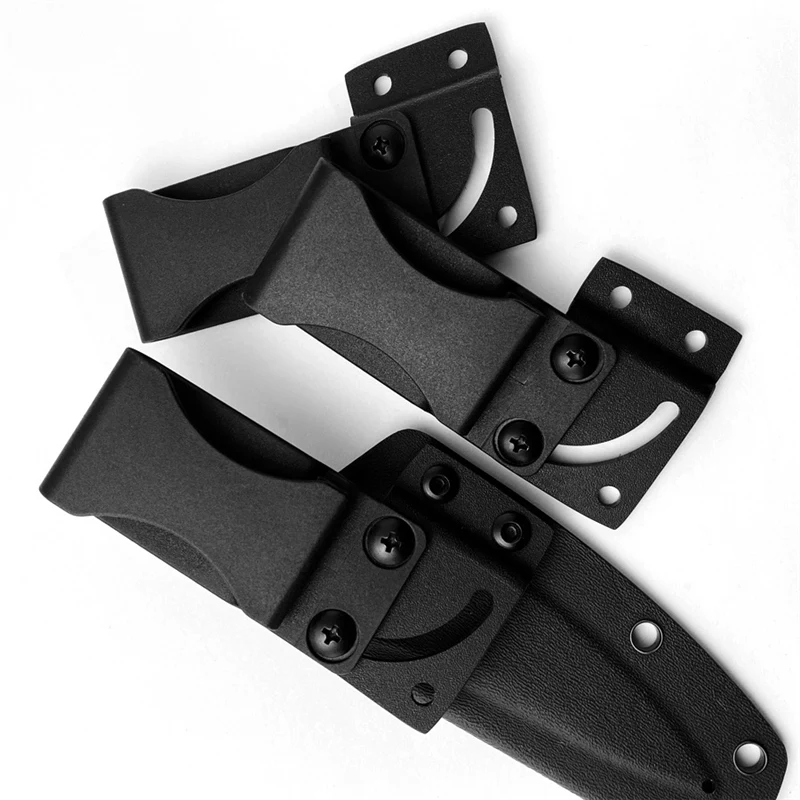 Outdoor Universal Small Strap System Belt Clip Holder Scabbard Clamps With Screws For Kydex Sheath Holster