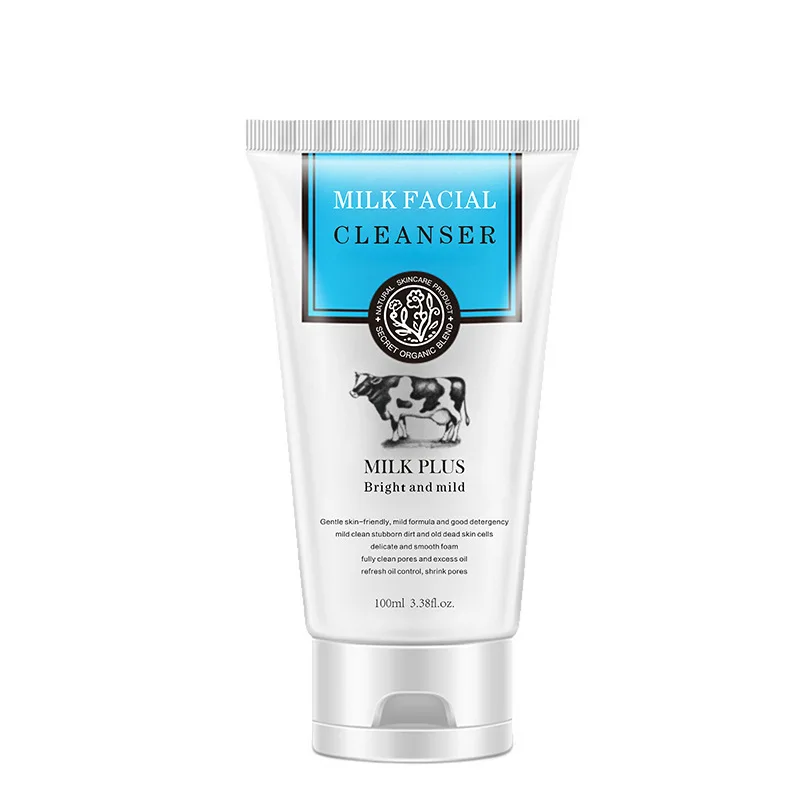 

Unisex Face Cleanser Milk Essence Face Cleaner Rich Foam Cleanser Oil Control Moisturizing Reduce Pores Deep Cleansing Skin Care