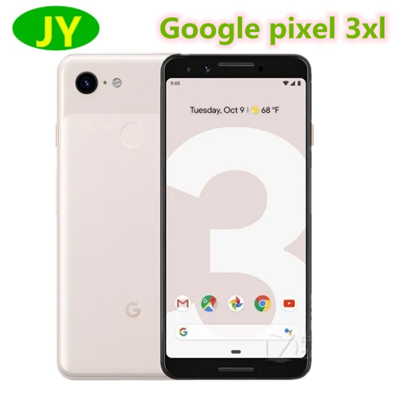 Original Google Pixel 3XL Mobile Phone Global 4GB 64GB Snapdragon 845 Octa Core 6.3 inch Android 9.0 NFC 4G LTE 3xl | Мобильные
