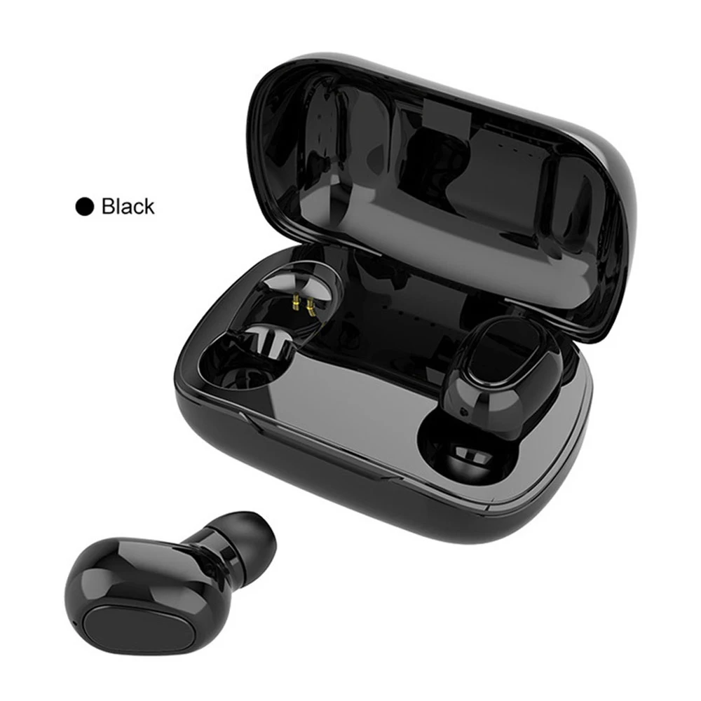 L22 TWS Wireless bluetooth 5 0 headphones Waterproof 9D Stereo Sound Gaming Headsets Earbuds 350mAh PowerBank Earphones L21 TWS