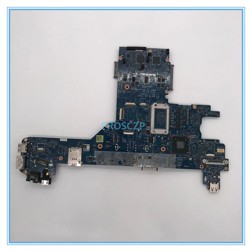 Для Latitude E6330 Материнская плата ноутбука CN-07K64X 07K64X 7K64X QAL70 LA-7741P с SR0MU I7-3520M Процессор работает хорошо