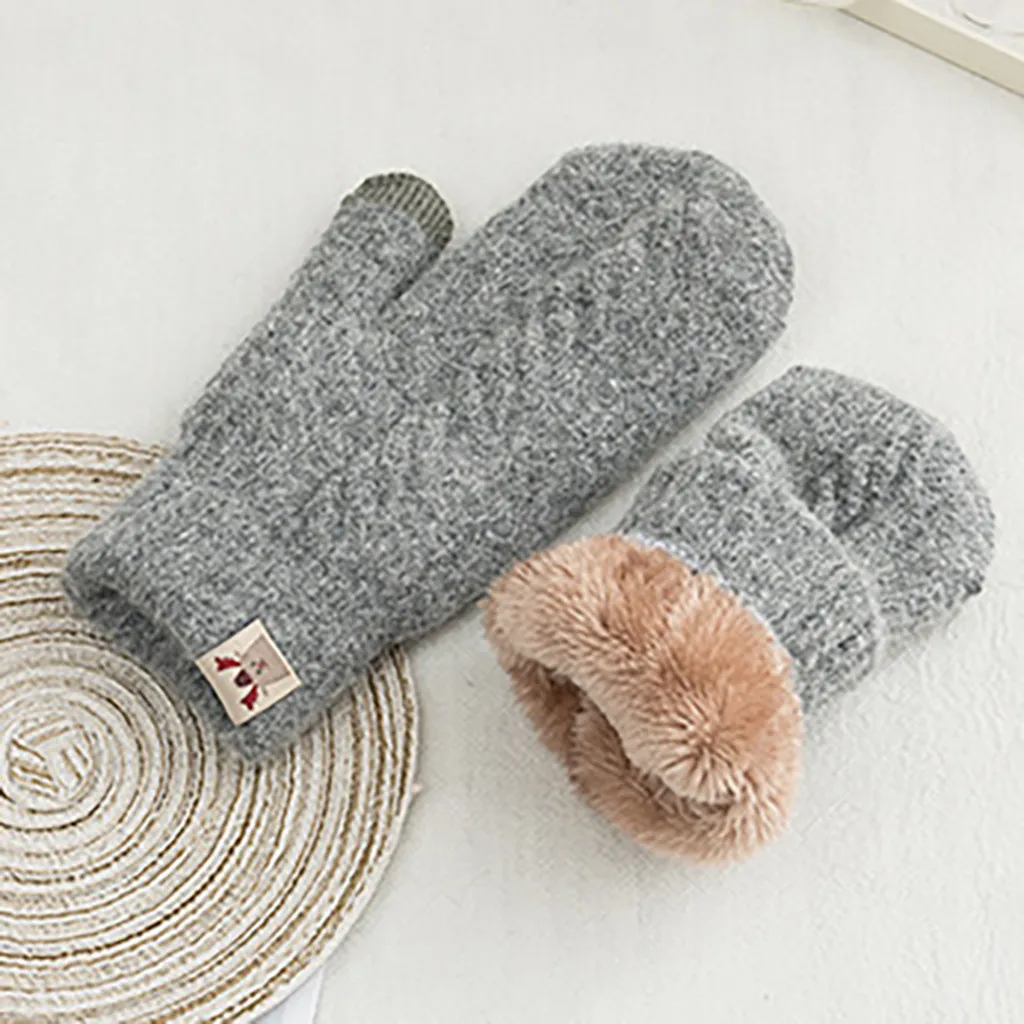 Модные женские зимние спортивные теплые перчатки с сенсорным экраном, женские перчатки для мобильного телефона, женские зимние теплые перчатки# YL5