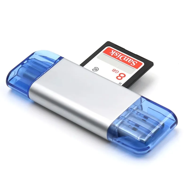 2 в 1 USB 3,0/type-C к SD/Micro SD кард-ридер для ПК ноутбук планшет смартфон