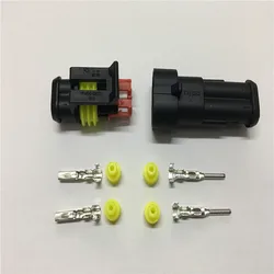 282104-1 282080-1 Freeshipping 200sets DJ7021-1.5-11/21 2Pin AMP  Car Electrical Wire Connectors for VW,BMW,Audi,Toyota,NISSAN