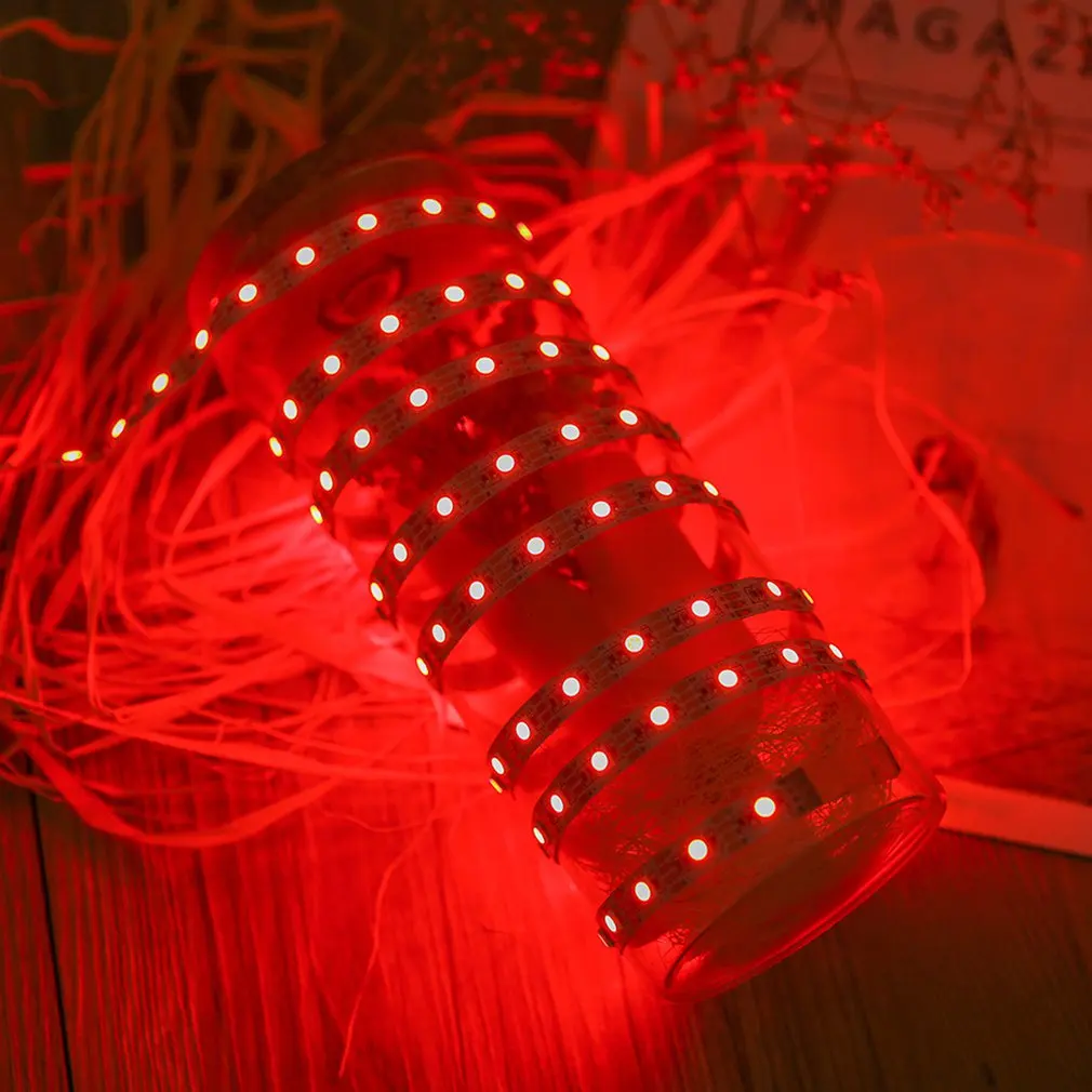 Светодиодная лента с USB, светильник, 24 цвета, сменная лента, водонепроницаемая, RGB, светодиодный, ТВ ПОДСВЕТКА с пультом дистанционного управления
