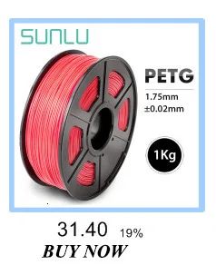 SUNLU PLA/PLA+ нить для 3d принтера 1,75 мм 1 кг с катушкой PLA/PLA Plus, нить для 3D печати, ручка, детский гаджет