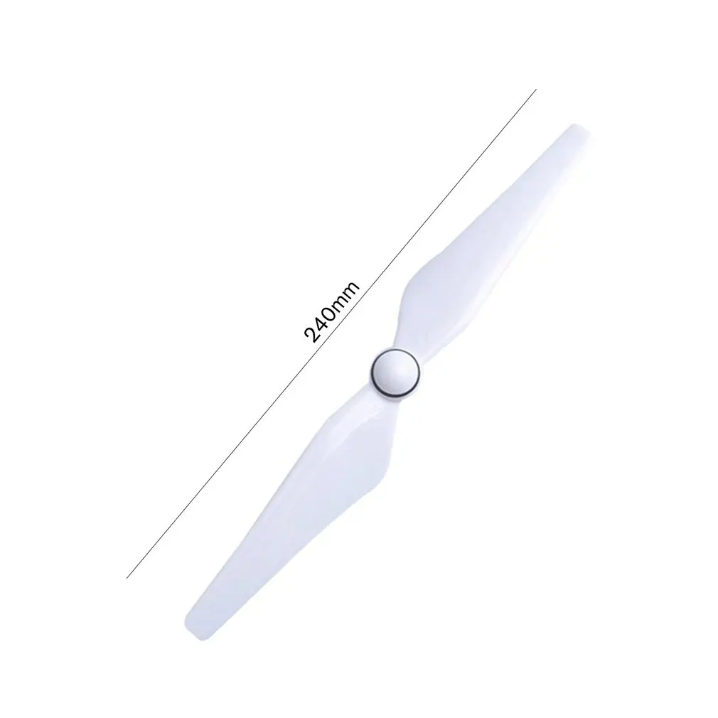 Self-tightening Propeller White Drone Props Spare Blades with Base Self-adjusting Props for DJI 9450S for Phantom 4/Pro