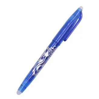 Синий 8 видов цветов со стирающимися чернилами гелевые ручки последняя популярная творческие ручки канцелярские принадлежности 8 шт./компл - Цвет: Синий