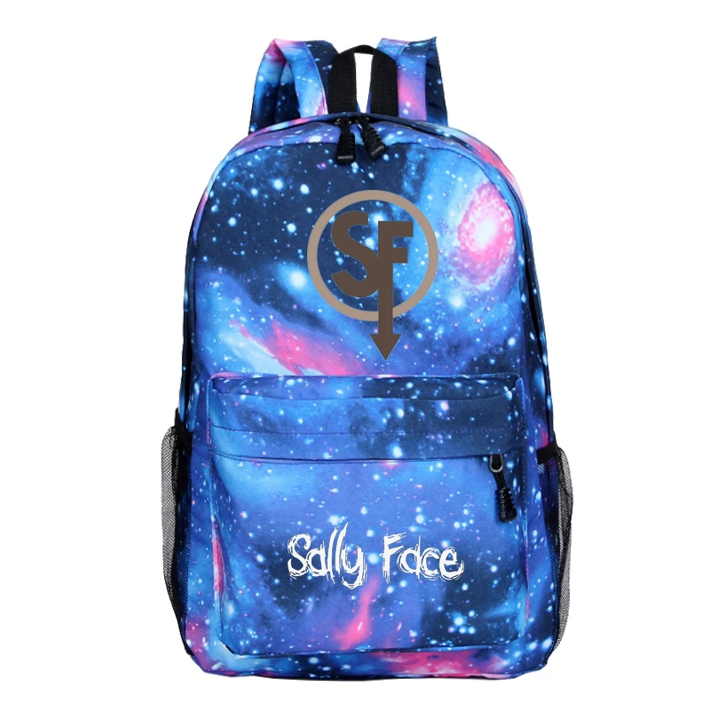 13 Sally Face рюкзак студенческий блокнот рюкзак обратно в школу рюкзак красивые мужчины женщины мальчики девочки Школа mochila - Цвет: 13
