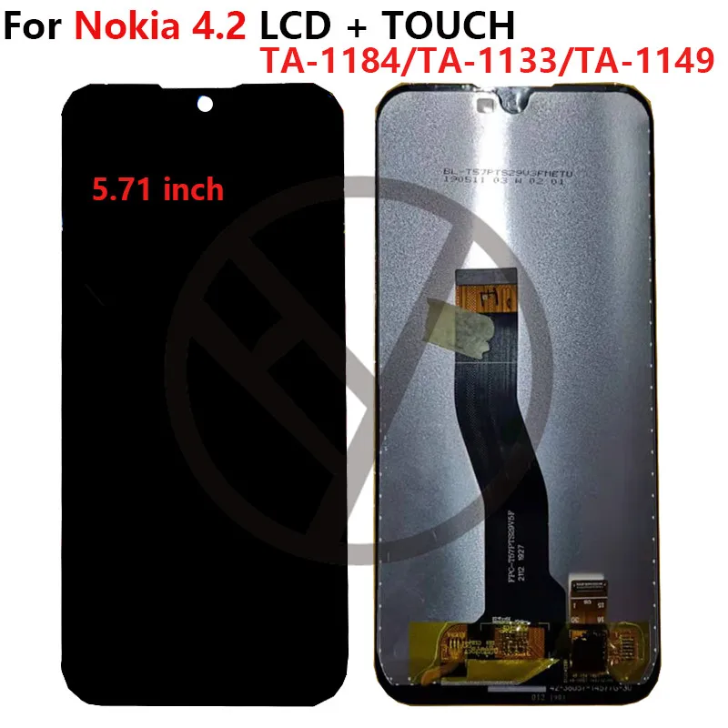 Для Nokia 3,2 lcd TA-1156 1159 1164 дисплей сенсорный экран дигитайзер сборка Замена для Nokia 4,2 lcd TA-1184, 1133,1149