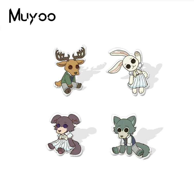 Beastars Characters | Beastars Anime Brooch | Beastars Anime Badges ...