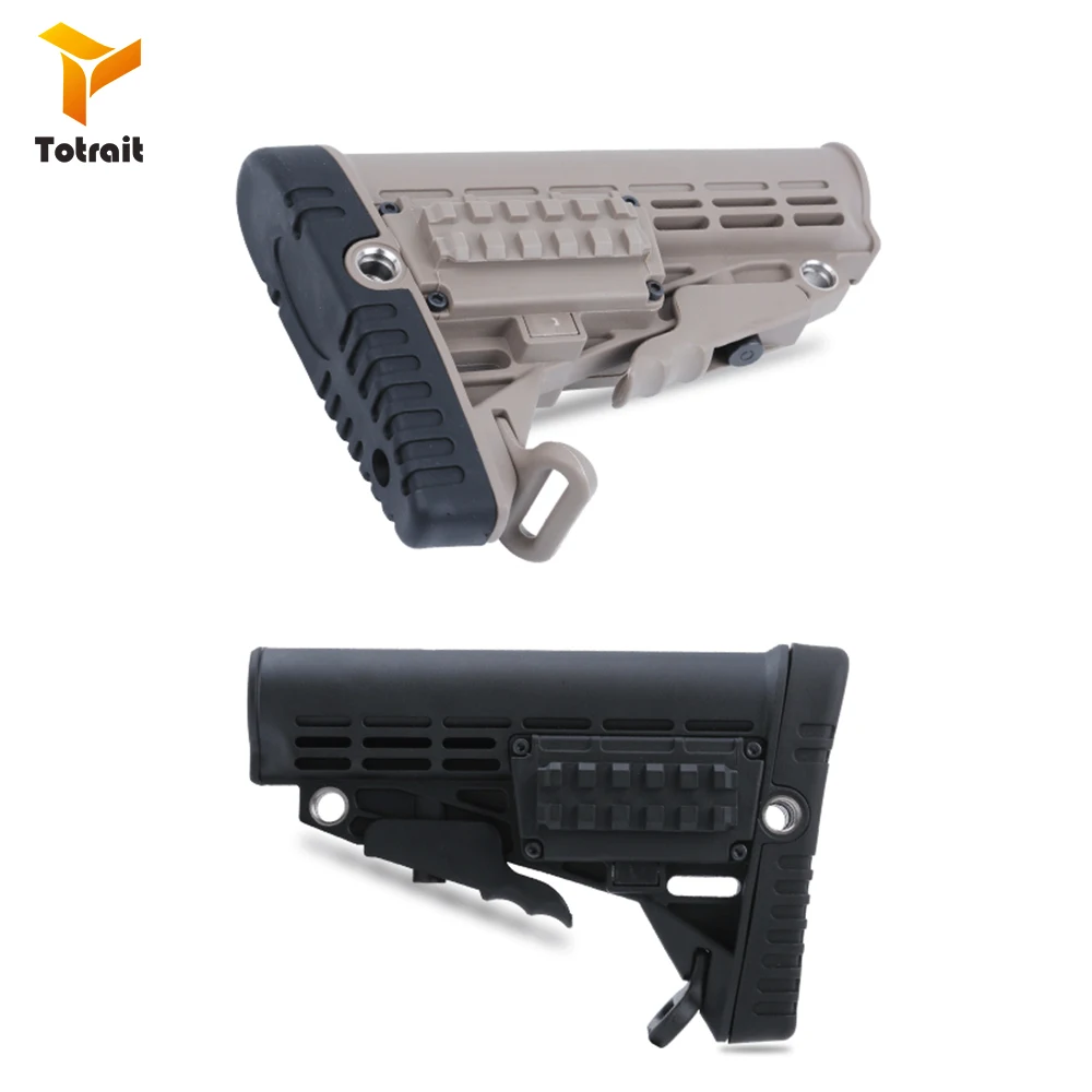 

Tactical High Quality Nylon Stock for Air Guns Airsoft Gel Blaster AEG Gen8 Jinming9 Hunting Accessories - with A Strap Buckle