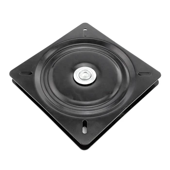 

2 Piece 6 inch Bar Stool Swivel Plate Replacement, Square Swivel Mechanism for Recliner Chair Or Furniture - Ball Bearing Swivel