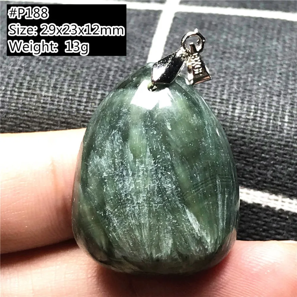 Seraphinite Pendant (188)