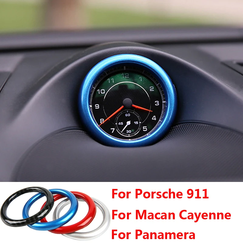 Relógio, Anéis Molduras, Guarnição para Porsche Cayenne 2011-2017, Panamera Macan 911