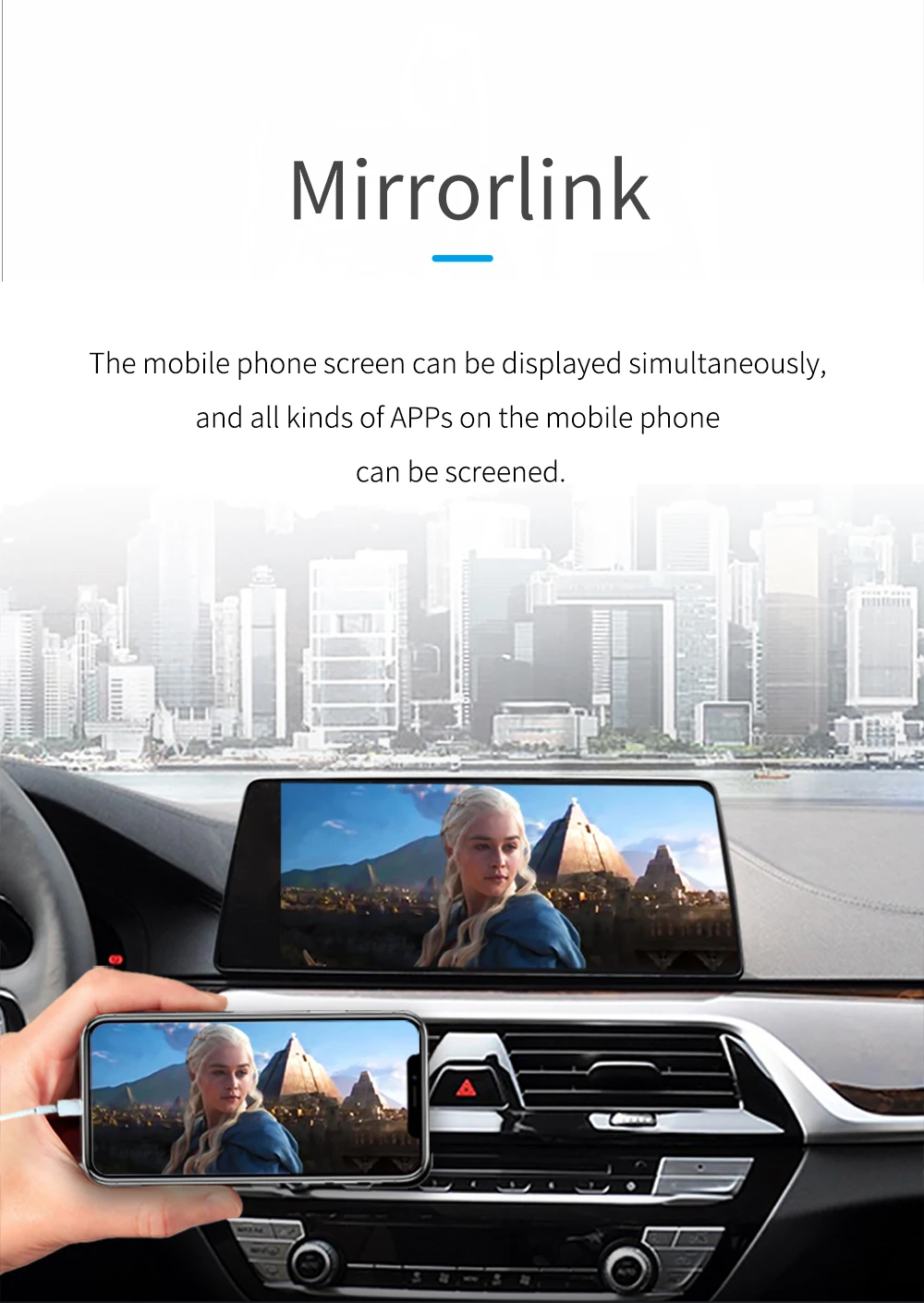 Carlinkit модифицированный Carplay модуль Mirrorlink для BMW 1/2/3/4/5/MINI X1/X2/X3/X4/X5/X6 с NBT системой wried Carplay/Android Auto