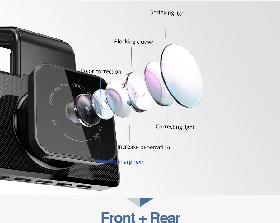 Dashcam com Bult Gravador de Vídeo com Câmera de Visão E-ace Carro Polegada Mini Wifi Traço Cam Fhd 1080p in Gps Tracker Traseira B05 Dvr 3.0 7 ????_06
