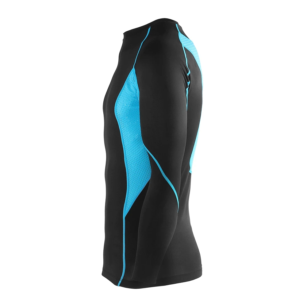 Men Compression Shirts Skinny t shirt Long sleeve T-shirt Gyms Fitness Tee Tops Male Sportswear MMA Brand Clothing