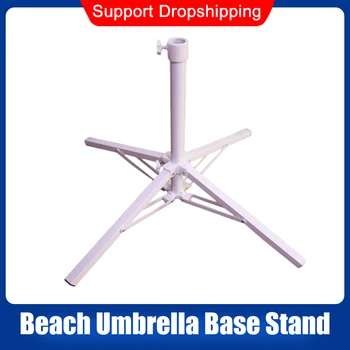

Portable Four-Legged Folding Sun Umbrella Base Folding Cross Iron Umbrella Seat Outdoor Umbrella Fixed Umbrella Sitting Stand