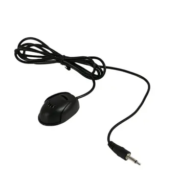 

Universal Car Kit Auto External Microphone Mic For Car Cd Dvd Radio Hand-Free Call Car Radio Straight