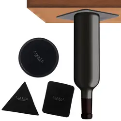 1pc forte poderoso fixate gel almofada vara adesivo de parede casual vara flexível quadrado/triângulo/redondo