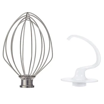 

Spiral Coated Metal Dough Hook and Dough Hook Mixing Head for K5ADH and K5AWW Mixer Inclined Bench Mixer,Bread Hook