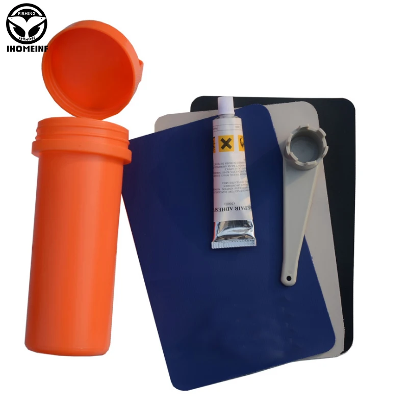Multicolor Pvc Repair Kit For Inflatable Boat Fishing Kayak Assault