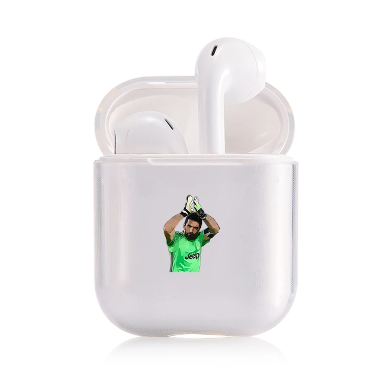 Знаменитый бренд баскетбольных Athlete наушники чехол для Apple airpods чехол игрок NBA Bluetooth Pop Air стручки чехол прозрачный жесткий чехол из пластика с изображением крышка - Цвет: I200238