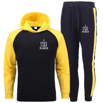 

New brand clothing men's casual sweatshirts men's sportswear hoodies two-piece suit + pants sports shirt autumn and winter suit
