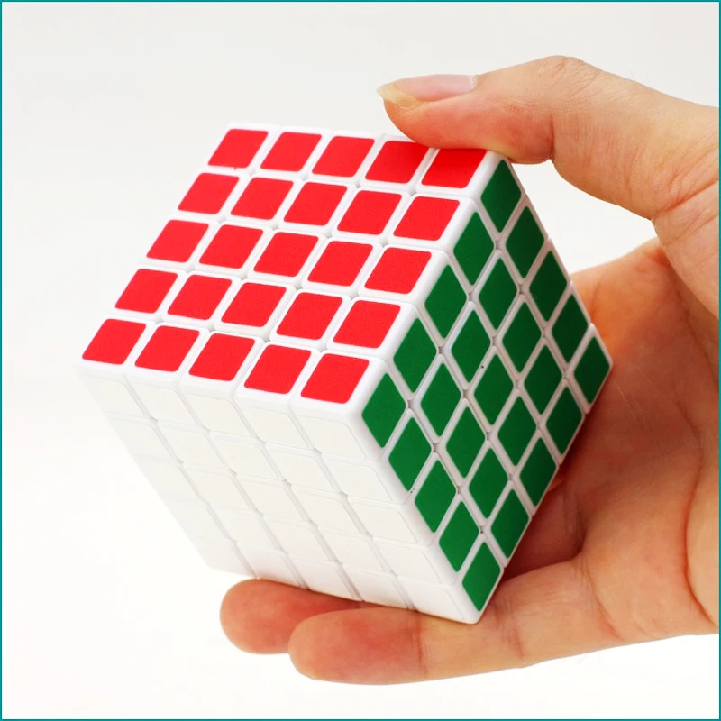 Wdyzd 5x5x5 магический куб профессиональный 6,3 см Черно-белый и матовый стикер головоломка игрушки для детей взрослых подарок на день рождения