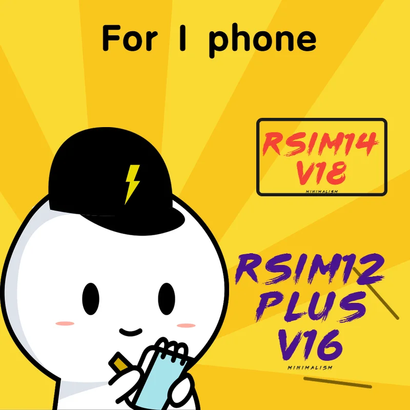 

Wyieno For IPhone 5 5S 5C 6 6S 7 8 Plus X XR XS Max RSIM14 V18 R-SIM 14+ Plus / Rsim15+ R-sim 15 SIM Card Tool +tracking