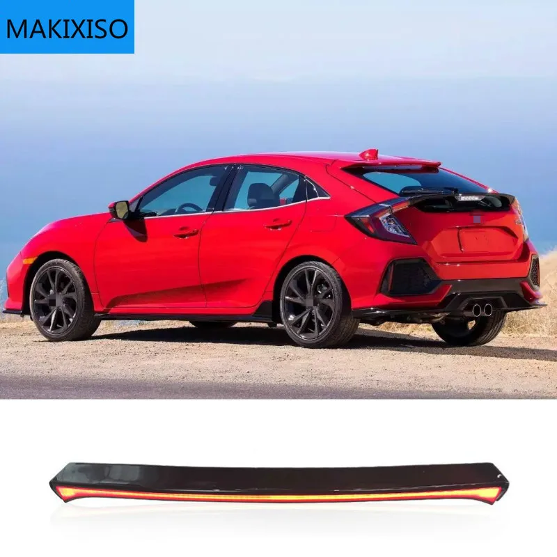

LED Rear Bumper Fog Lamp Brake Light Dynamic Turn Signal Reflector For Honda Civic Type R 2021 Multi-function