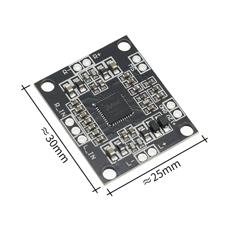 10 шт. PAM8610 2x15 Вт усилитель доска цифровой двухканальный усилитель мощности совета Миниатюрный