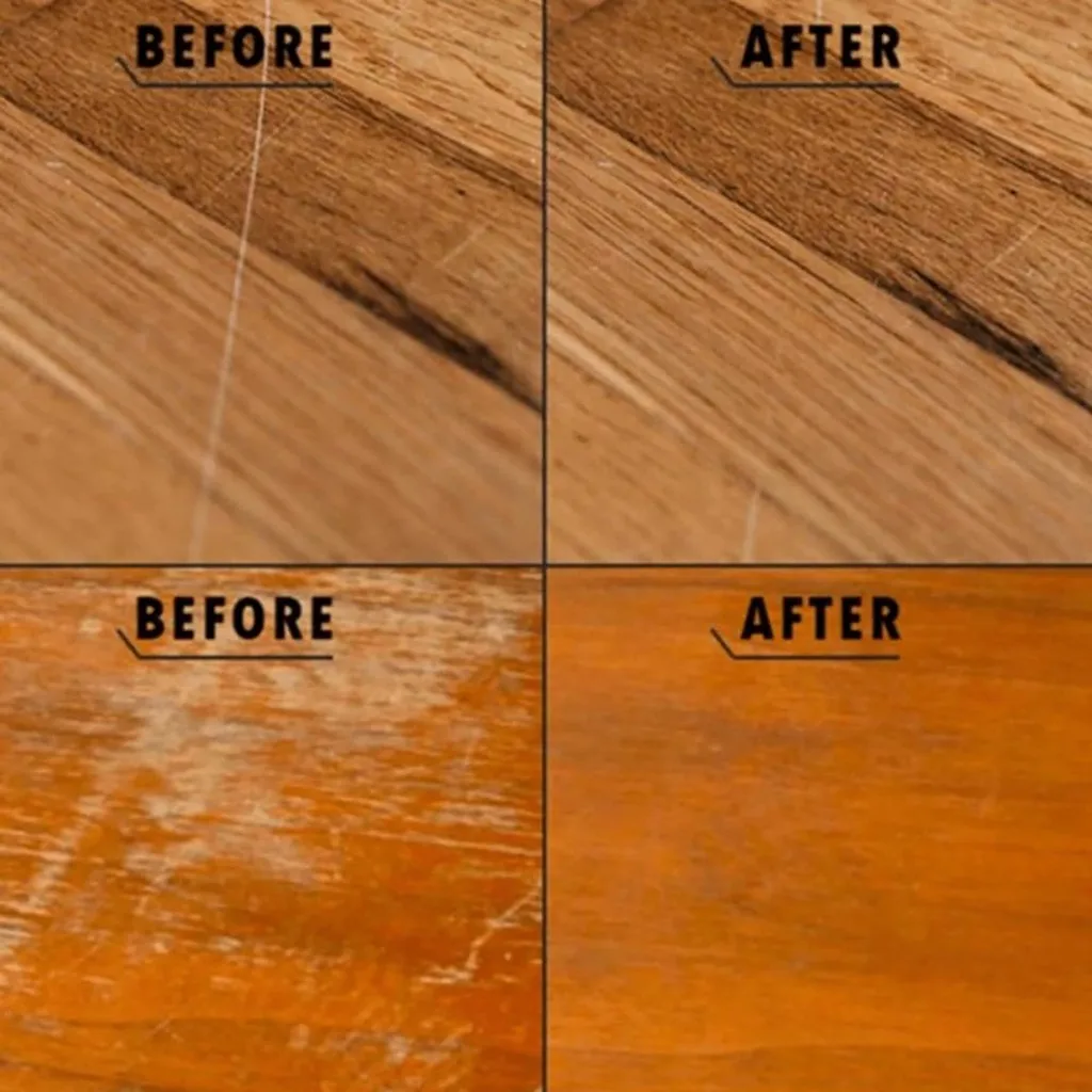 Невидимый царапин дерева спрей жидкость для снятия ремонт Краски для деревянный стол коврик для пола
