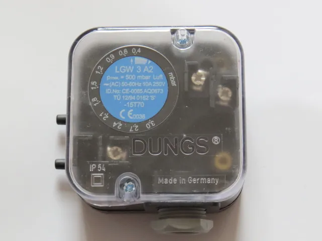 Original DUNGS Air Pressure Switch LGW3A2 LGW10A2 LGW50A2 LGW3A4