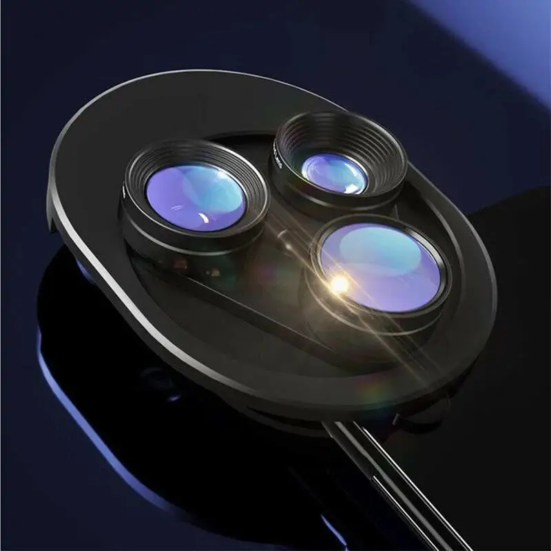 4 in1 Universal Rotary Mobile Phone Lens For iphone Samsung Huawei Wide Macro fish eye Smartphone Lens Camera