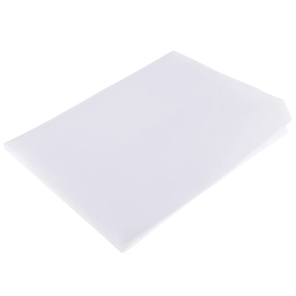 Non-woven Fusible Interfacing Lightweight Interlining Filter Fabric for Sewing Craft 10/220cm X100cm (white )