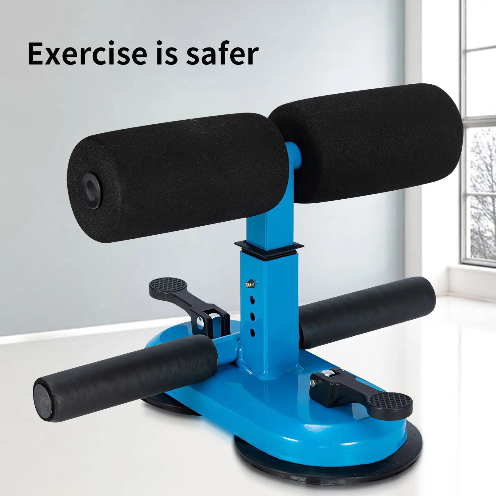 Fitness Suction Cup Sit Up Cushion Sit Up Stand Bars Abdominal Core