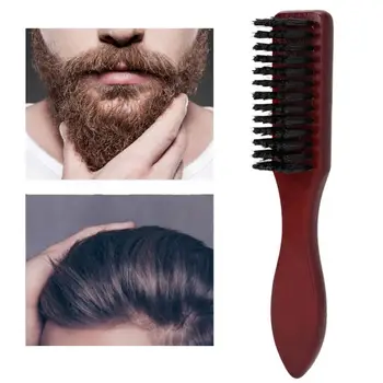 

Wooden Handle Portable Hair Beard Brushes Comb Relieve Quality Fatigue Massage Shaving Brush for Men Beard Hair Body Shaving