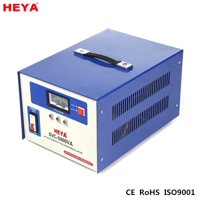 

SVC 2kva 5kva 10kva 220V AC Servo Motor Type Automatic Voltage Regulator Price