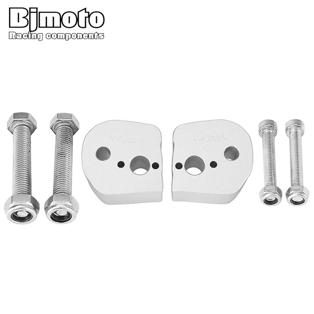 

Motorcycle CNC Aluminum Alloy Risers Height up Adapters For Yamaha FJR 1300 2006-2019 Riser 25mm/1 inch FJR1300 Handlebar Riser