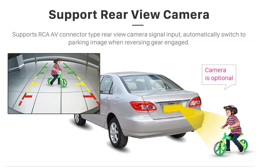 Seicane 9 "2DIN Android 8,1 сенсорный экран автомобильный стерео радио головное устройство gps Navi для 2013 Toyota RAV4 Поддержка Рулевое управление