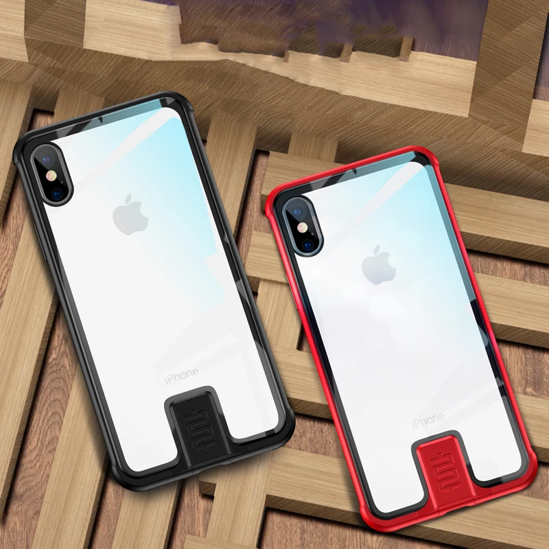 R just с металлической рамкой для iPhone XR XS Max алюминиевый бампер чехол из закаленного