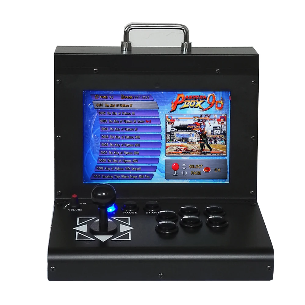 

10 inch LCD Screen 2500 games list Mini arcade game machine