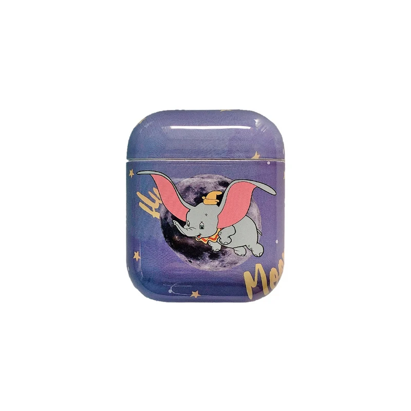 Fashion Wireless Headphone Hard Cover Cute Cartoon Dumbo Bluetooth Earphone Case For AirPods Charging Box Accessories Cases Bag