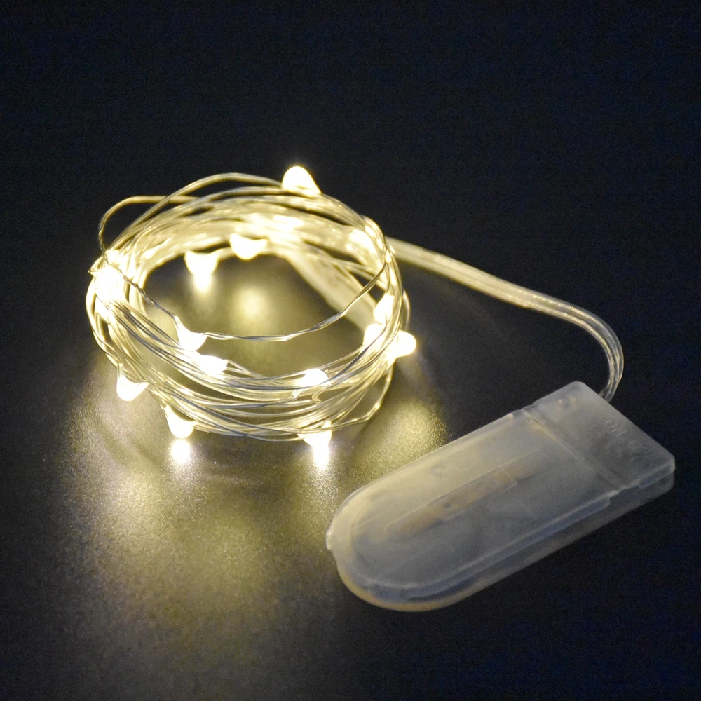 

Гирлянда светодиодная с питанием от батарейки, Рождественский шнурок с лампами для свадьбы, спальни, праздника, комнаты, праздника, домашний декор для помещений