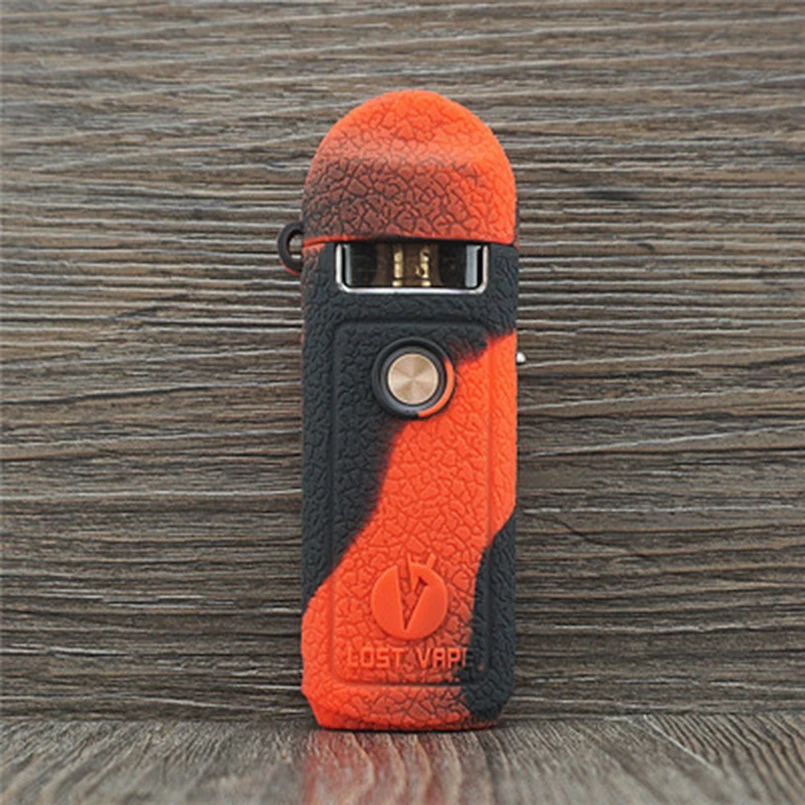 Чехол с текстурой для Lost Vape Lyra Pod набор вейпа силиконовый чехол защитный гель LostVape